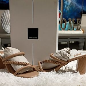 Dolce Vita Presto Cafe Stella Women's Sz 9 Heeled Sandals 🆕 🔥🔥